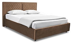 Кровать Alcantara Tenerife 140x200 Textile Coffee