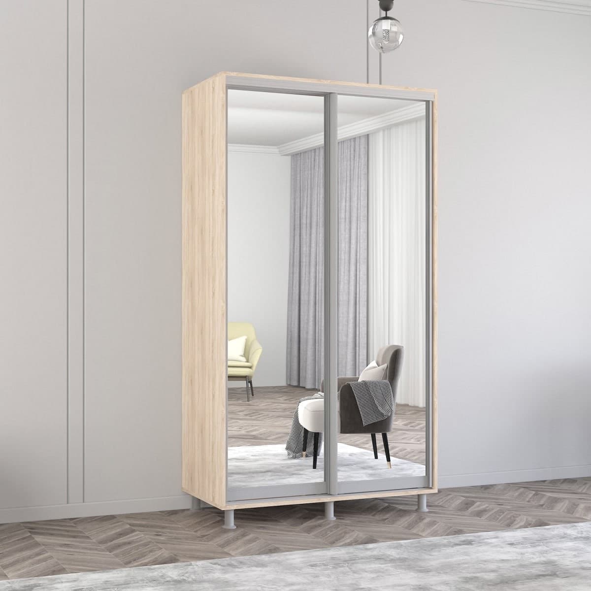 Dulap-Cupe Mobildor Lux Aron 1200 (3025 Sonoma )