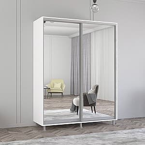 Dulap-Cupe Mobildor Lux Aron P 1600 8681 Alb briliant