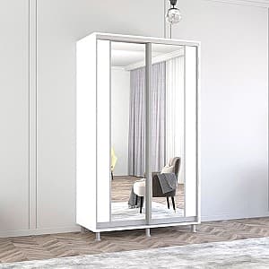 Шкаф-купе Mobildor Lux Aron K2 1400 8681 Alb briliant