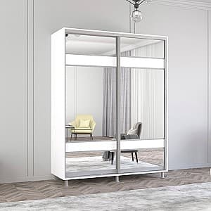 Dulap-Cupe Mobildor Lux Aron K3 1700 8681 Alb briliant