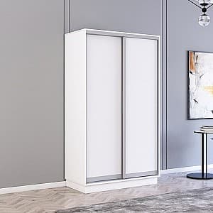 Dulap-Cupe Mobildor Lux Fox L 1200 x2 PAL (Alb Briliant 8682)