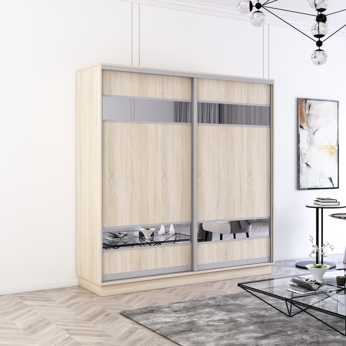 Dulap-Cupe Mobildor Lux Fox L 2000 (Sonoma 3025)