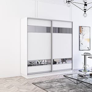 Шкаф-купе Mobildor Lux Fox L 2100 (Alb Briliant 8681)