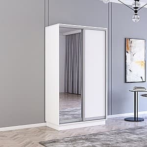 Dulap-Cupe Mobildor Lux Fox 1 L 1100 (Alb Briliant 8681)