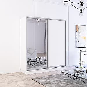 Шкаф-купе Mobildor Lux Fox 1 L 1800 (Alb Briliant 8681)