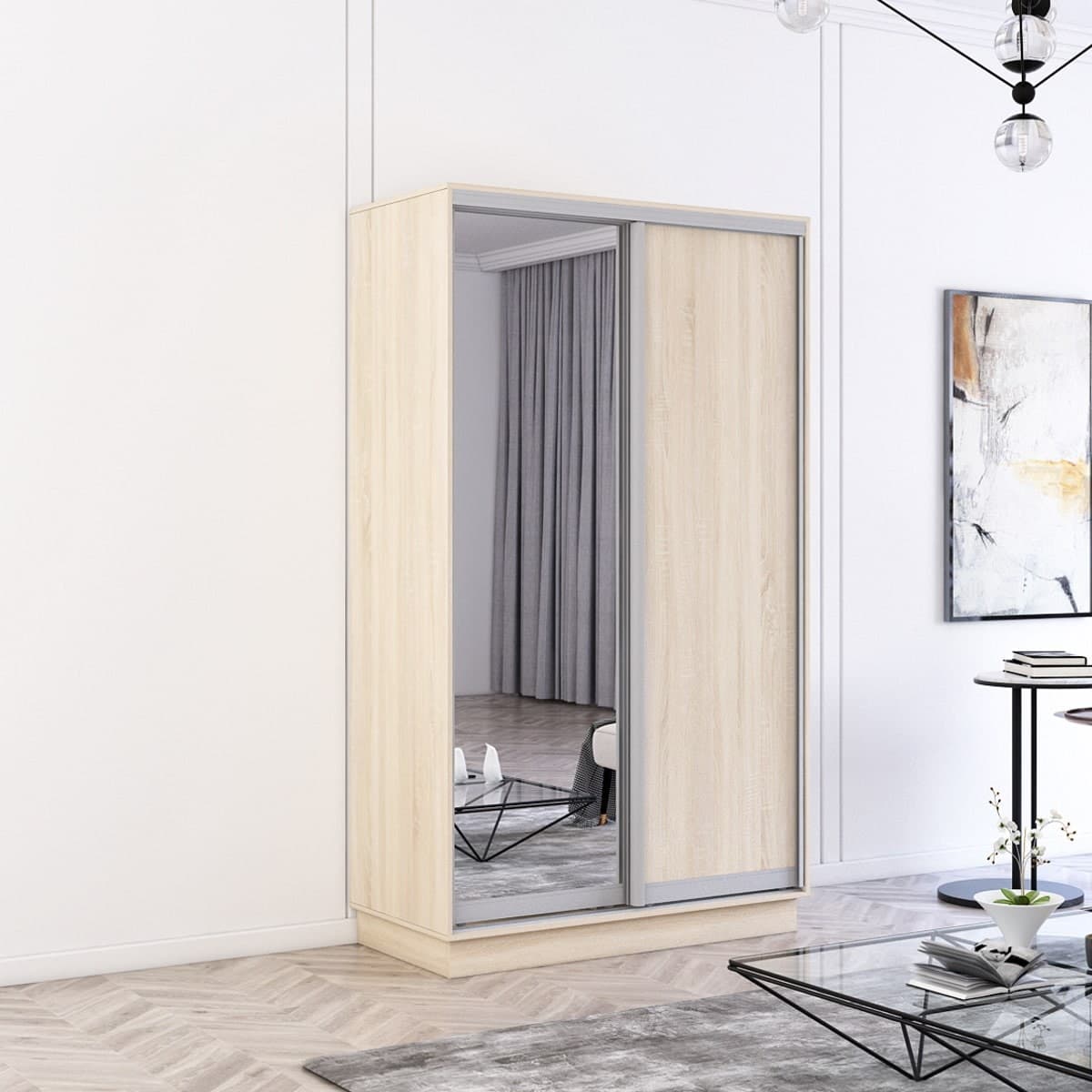 Dulap-cupe Mobildor Lux Fox 1 L 1000 (Sonoma 3025)