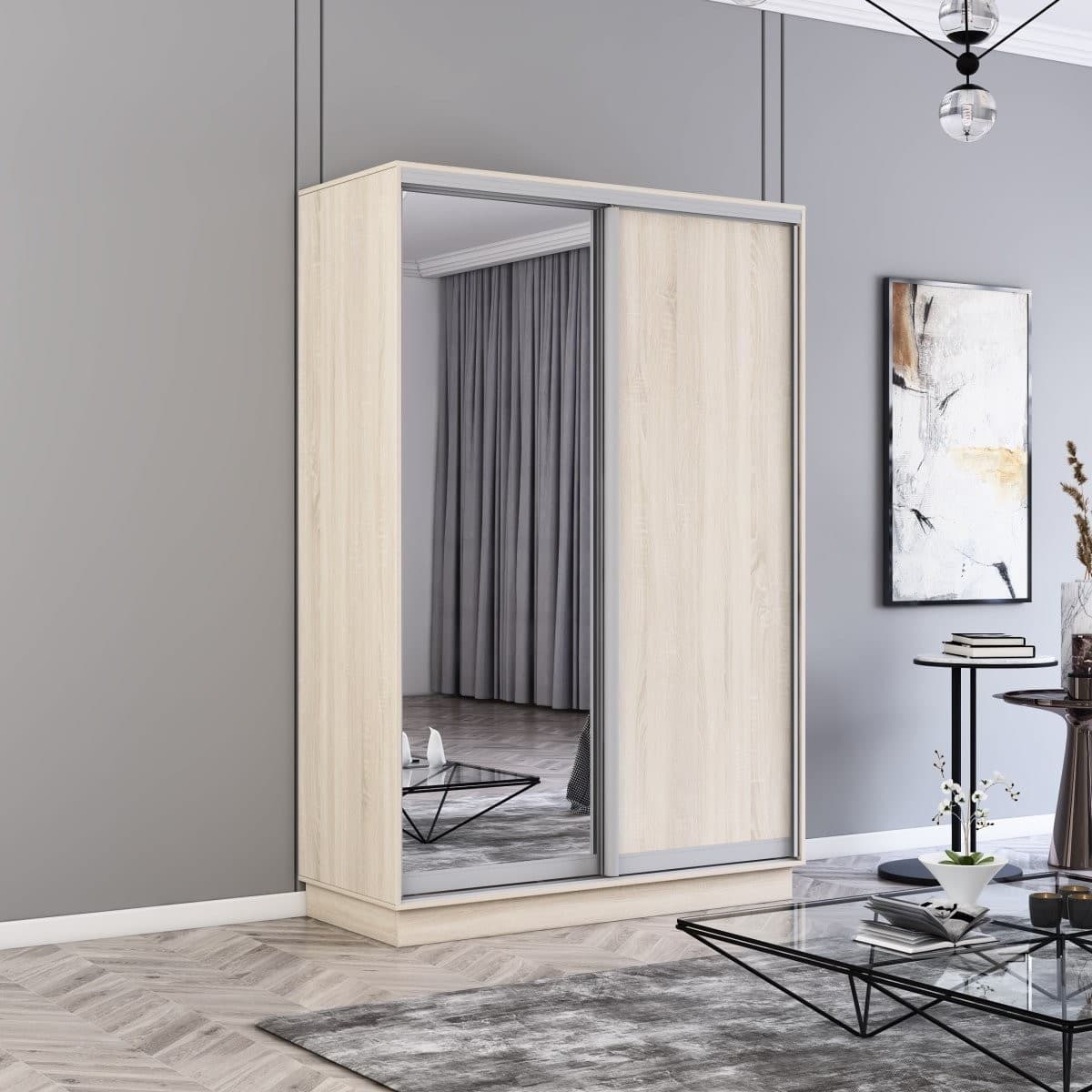 Dulap-Cupe Mobildor Lux Fox 1 L 1300 (Sonoma 3025)