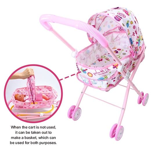 Carucior pentru papusi Rost 50802