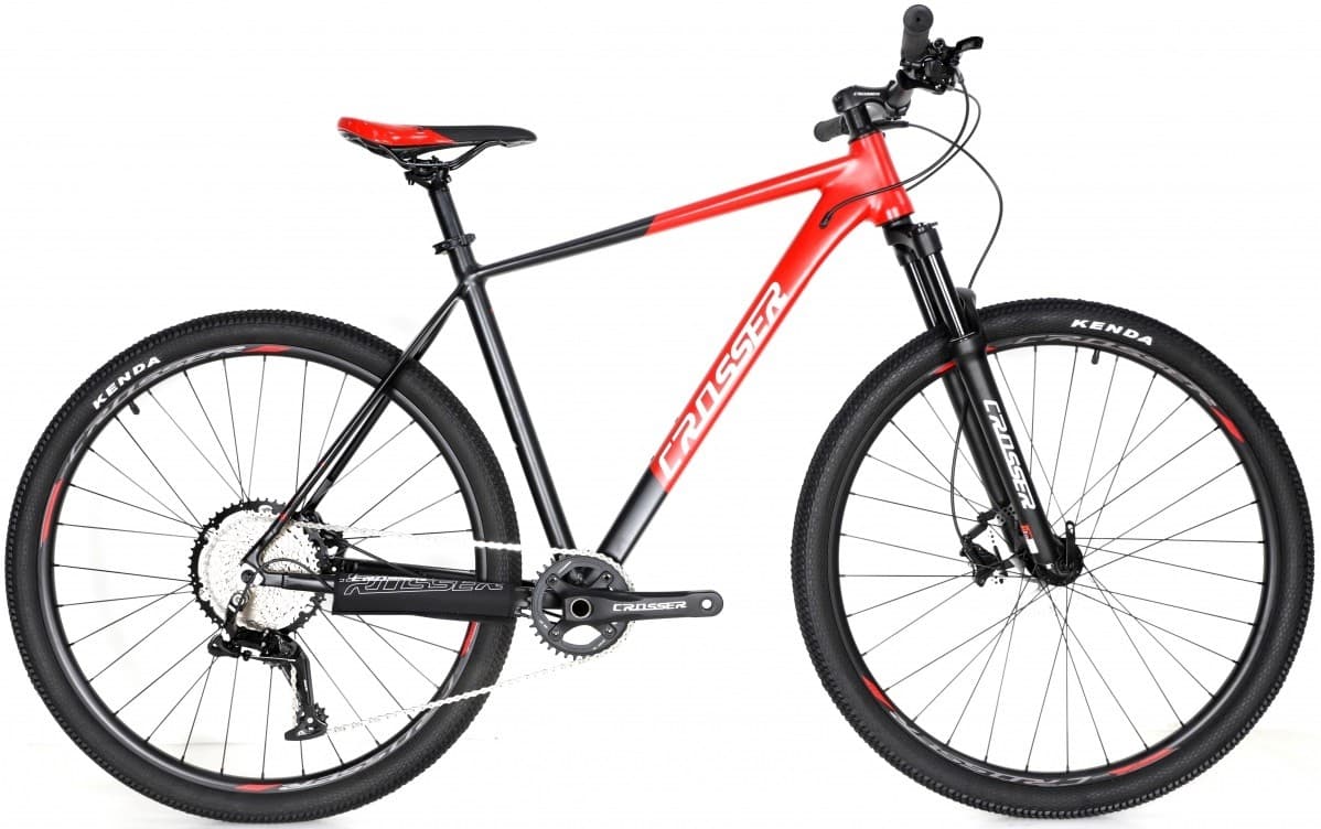 Горный велосипед Crosser MT-041 29/21 1*12 LTWOO Logan Brake Black/Red