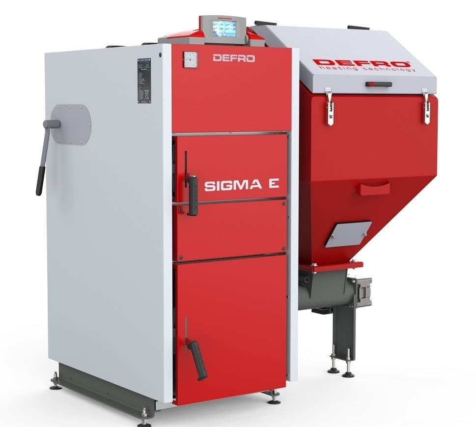 Cazan pe combustibil solid Defro SIGMA E 69 kw