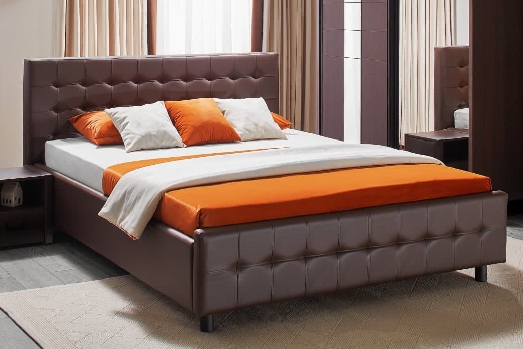 Кровать Ambianta Rio 1.4 m sonoma închis