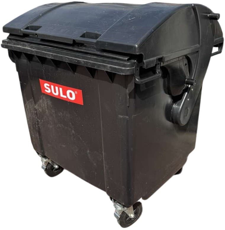 Мусорный контейнер Sulo MGB1100RD DID Black (2013490)