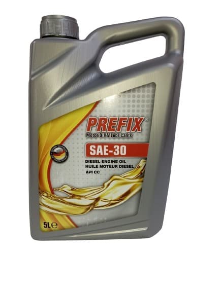 Моторное масло PREFIX SAE-30 Diesel CC (М10G2k) 5L