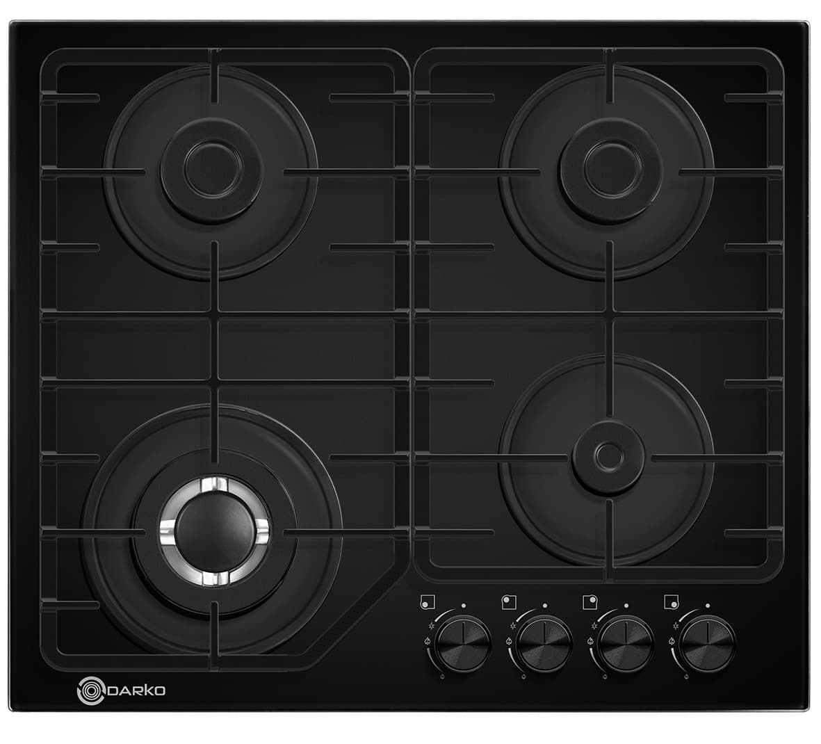 Plita incorporabila pe gaz Darko OE 642 BLGL