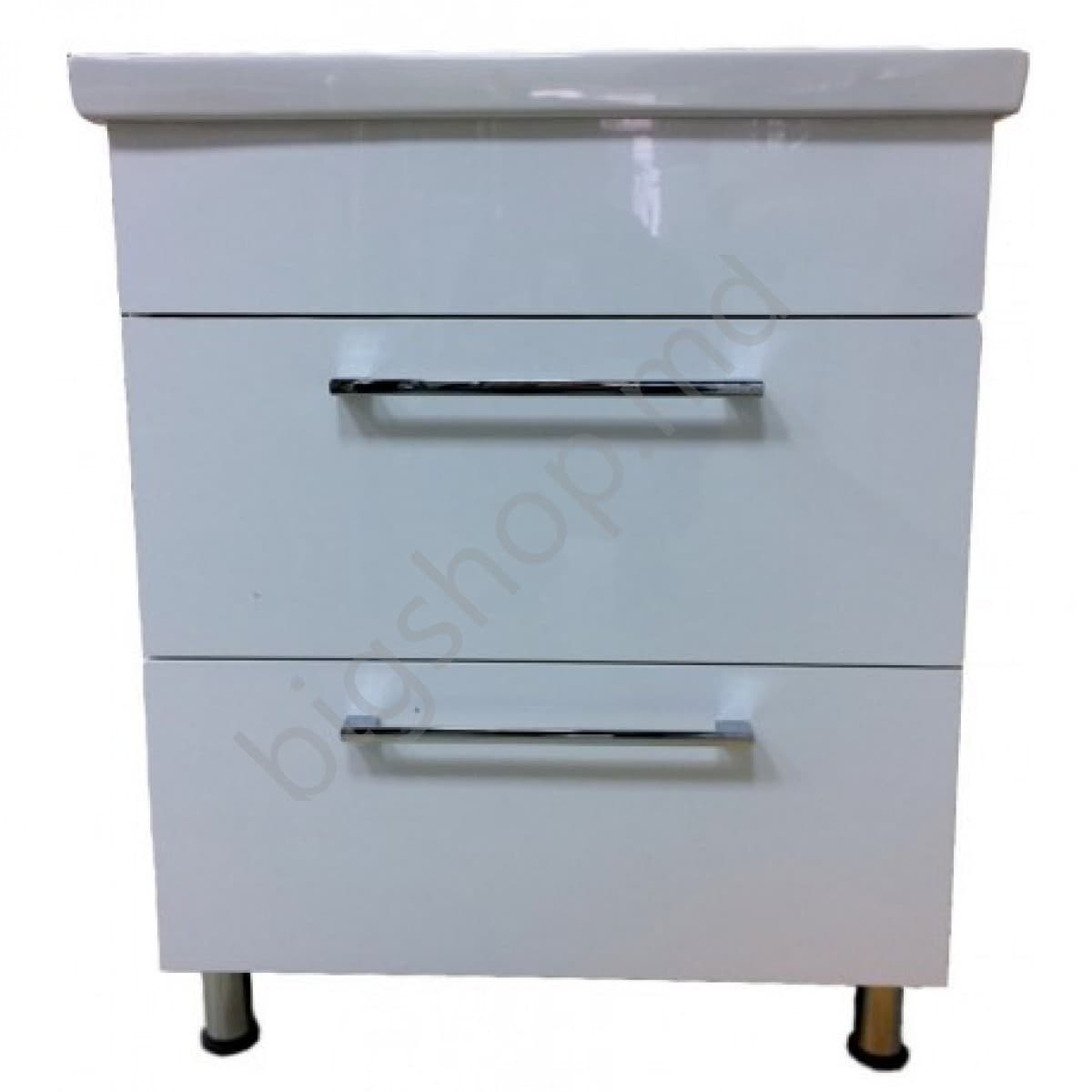 Dulap pe podea QUATTRO TAORMINA WHITE 70