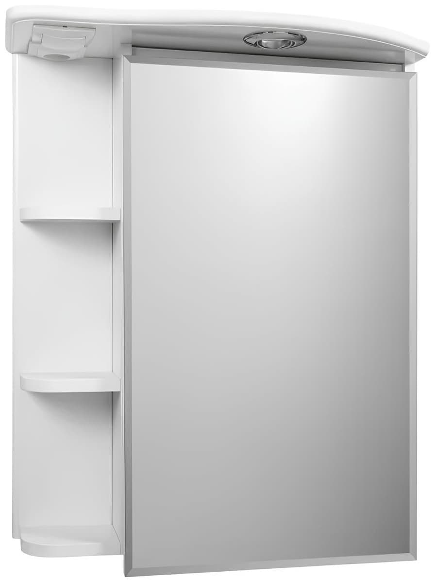Зеркало для ванной Aquatoria 600 White (зеркало ящик)