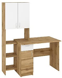 Стол компьютерный Pehotin Meridian тахо/белый