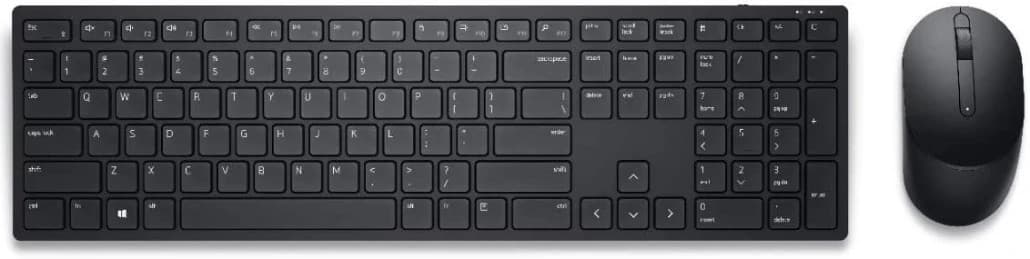 Set tastatura + Mouse DELL KM5221W Black