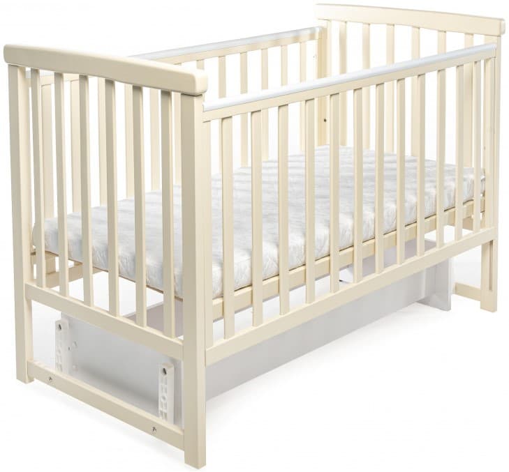 Кроватка Eucalyptus Charlene Plus (DS-2021) Ваниль