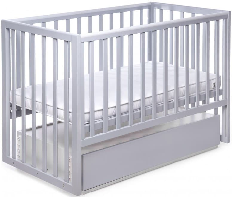 Кроватка Eucalyptus Mia Premium (DS-405) Серый