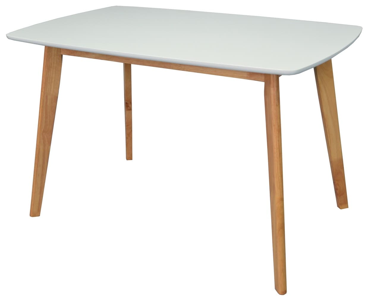 Стол деревянный Evelin COOPER White + Bella beech (MDF White)