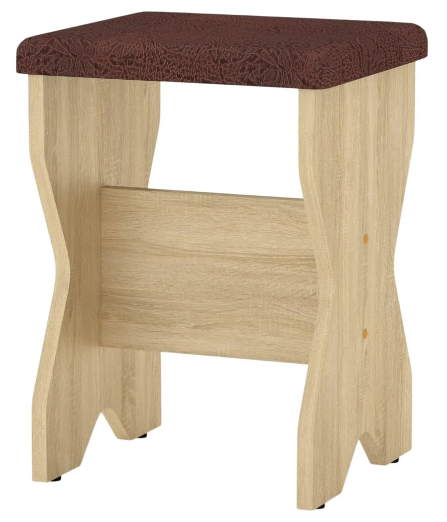 Taburet KompaniT T-1 Stejar sonoma/Bronza