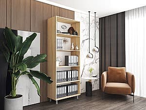 Стеллаж Mobildor Lux D полки 3025 дуб сонома