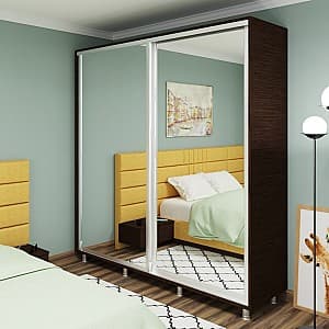 Шкаф-купе PS ДХ-180 Мокка