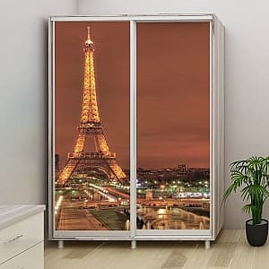 Шкаф-купе PS DX-100 (2) Paris stejar Cortona