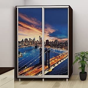 Dulap-Cupe PS DX-140 (2) City Mokka