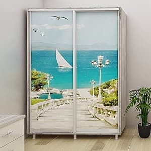 Dulap-Cupe PS DX-200 (2) Mare stejar Cortona