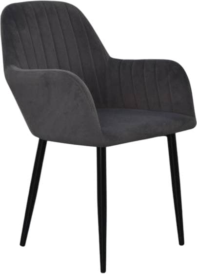 Scaun Evelin LC-621 B Dark Grey 57