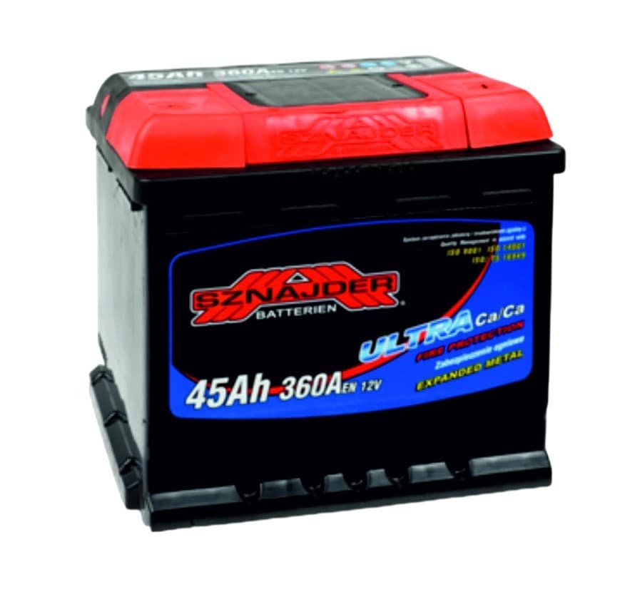 Acumulator auto Snaider SNAIDER 45 Ah Plus Japan Cars (+левый)
