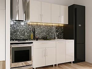 Кухня PS Мини (High Gloss) 1.6 m Bianco