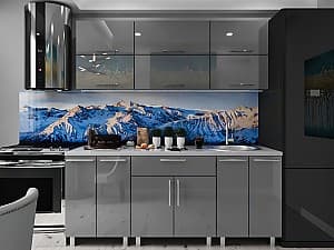 Кухня PS Modern (High Gloss) 1.8m Grey