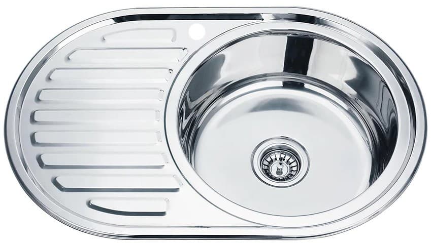 Кухонная мойка Becky 77 50  0.6  BK  RIF  R