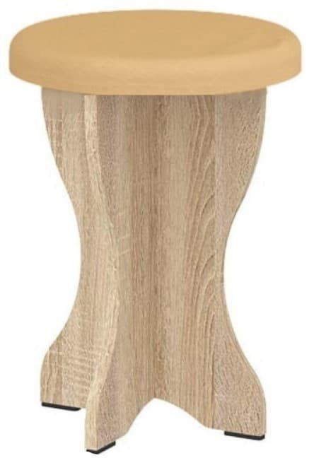 Taburet Pehotin 2 Stegar Sonoma/Cofe