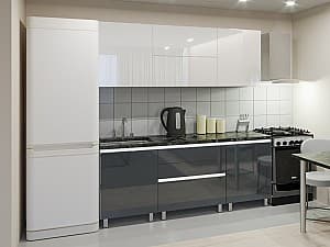 Bucatarie PS Gola-1 2 m High Gloss Antracite