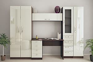 Living PS Iliușa Х Maxi 2,8 m mokka/bianco-bej