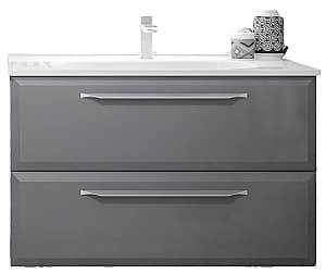 Шкаф подвесной Orka Nuvola 100 Антрацит