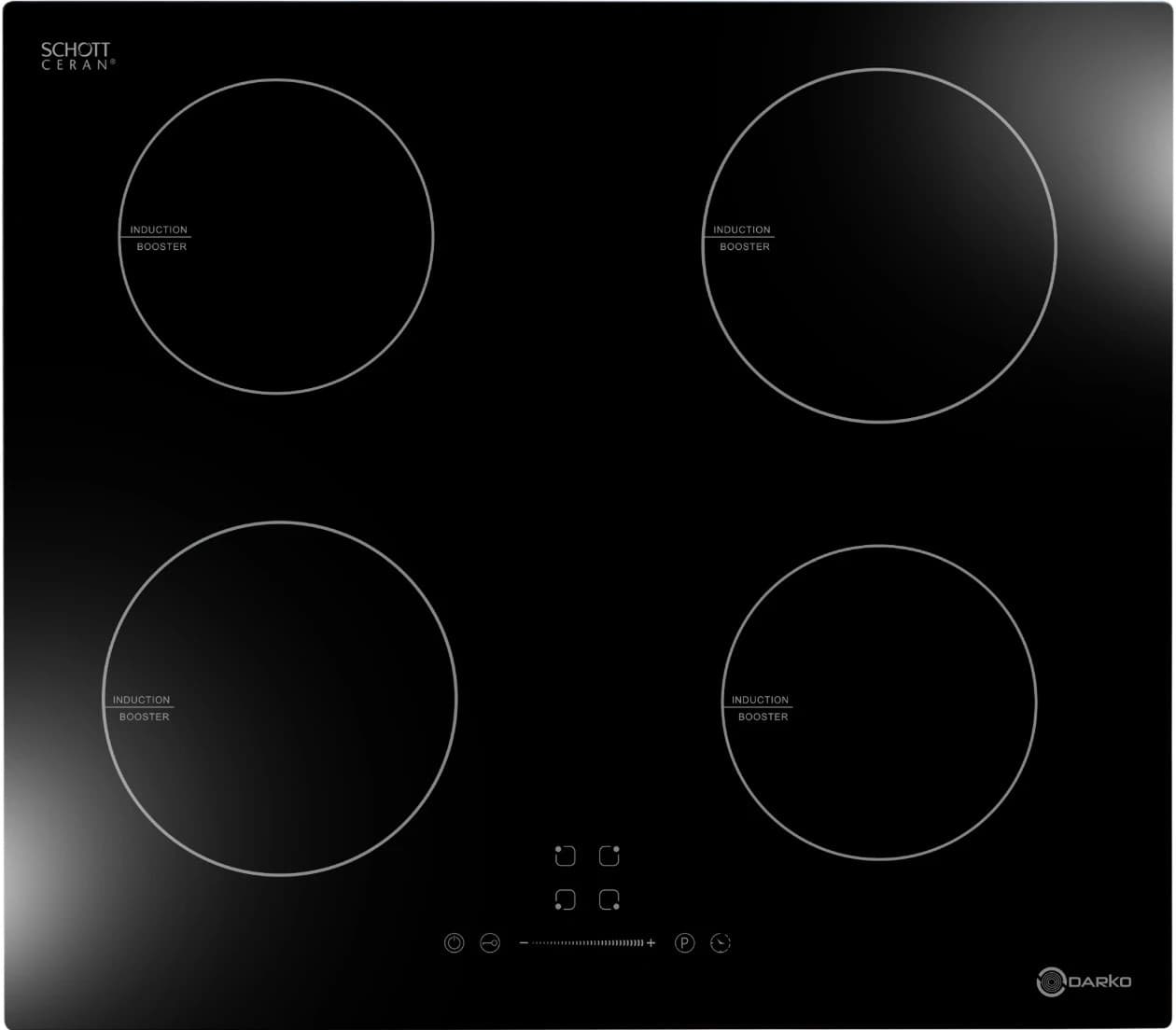 Plita incorporabila electrica Darko IS 610 BL
