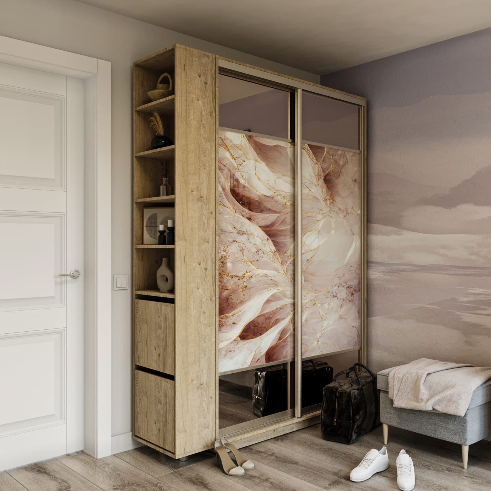 Dulap-Cupe Confort-NV 2D 1025 (120x60x220)