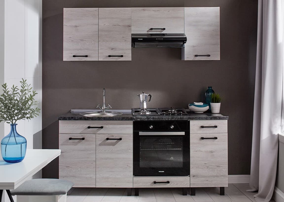 Кухня Ambianta Iris 1.8 м (alb samoa)