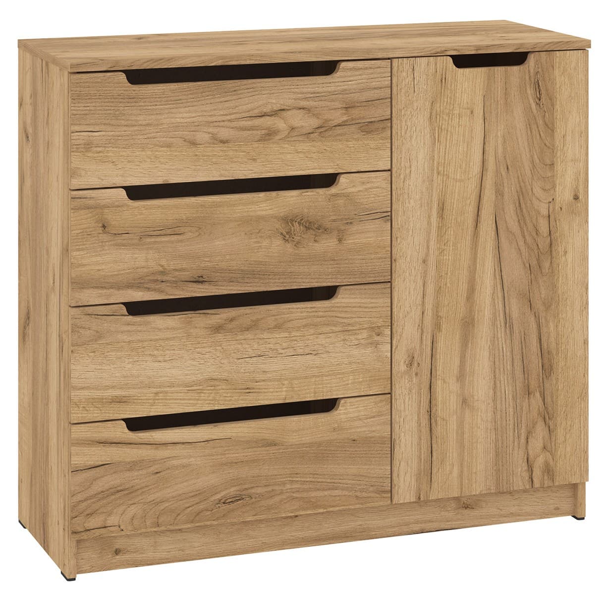 Comoda Pehotin K-4+1 Eco stejar taho