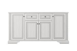 Комод Yasen White 4D2S Silver Pine