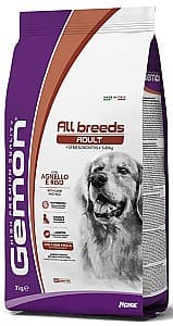 Hrană uscată pentru câini Gemon MEDIUM ADULT LAMB/RICE 3kg