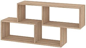 Raft de perete Pehotin P-7 stejar sonoma