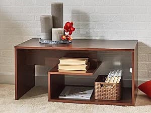 Masa de reviste Ambianta Rondo sonoma închis