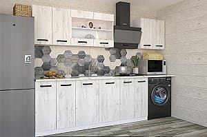 Bucatarie Yasen Samanta 2 m Alb/Stejar Kraft Alb